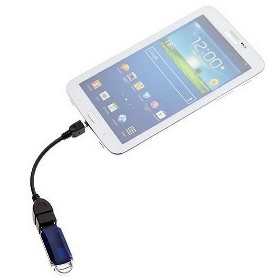 Imagem de 15 Cabo Otg V8  Micro Usb Otg Host Tablet Celular Pendrive