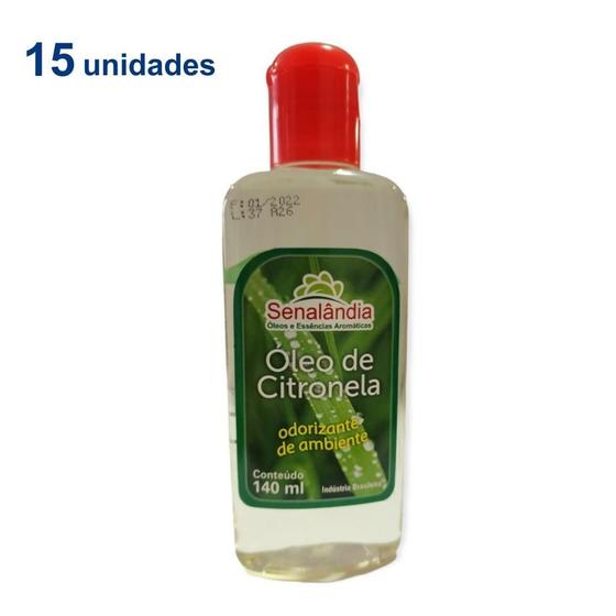 Imagem de 15 Limpador Perfumado Óleo Concentrada Eucalipto Citronela Pinho 140ml Desinfetante Top - Envio Já