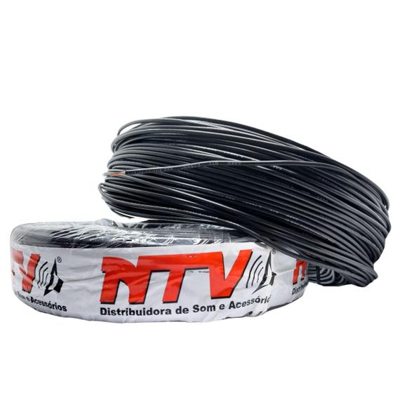 Imagem de 15 metros cabo automotivo 0,75 mm fio puro cobre flexivel ntv alta qualidade som para veículos