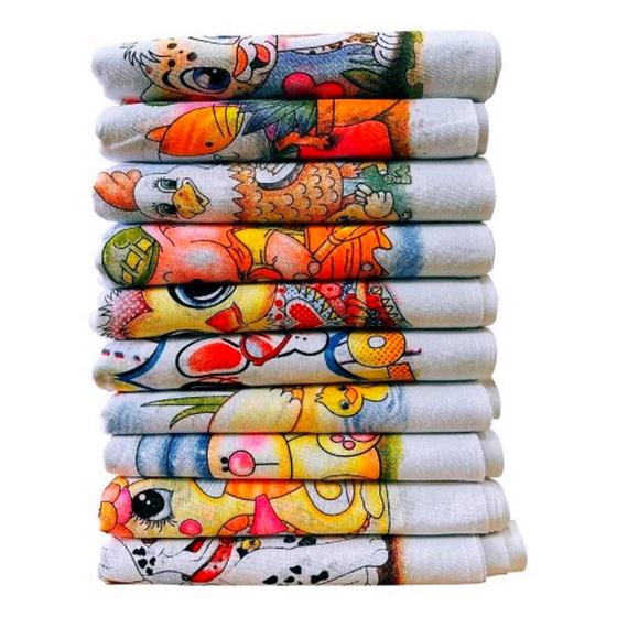 15 Panos De Prato Cozinha Estampas Variados Bainha Atacado Menor preço em 15 Panos De Prato Cozinha Estampas Variados Bainha Atacado