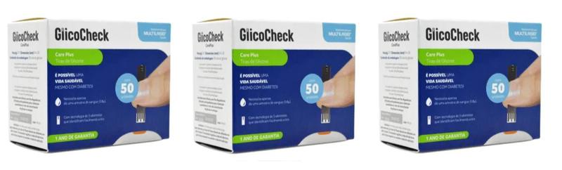 Imagem de 150 Tiras De Glicose Glicocheck Hc489 Caixa Multilaser (3 cxs c/50)