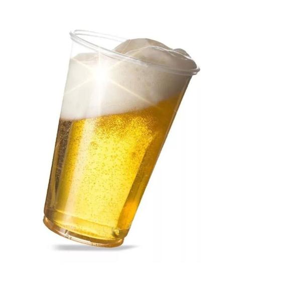 150Un Copo Descartável 550Ml Liso Para Chopp Suco Resistente Menor preço em 150Un Copo Descartável 550Ml Liso Para Chopp Suco Resistente