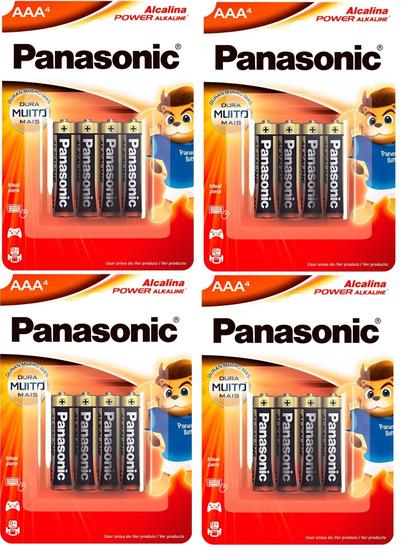 Imagem de 16 Pilhas Alcalinas Panasonic Premium Aaa