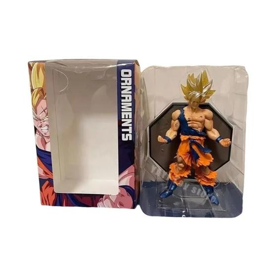 16cm Dragon Ball Son Goku Super Saiyan Action Figure DBZ Anime Modelo ...