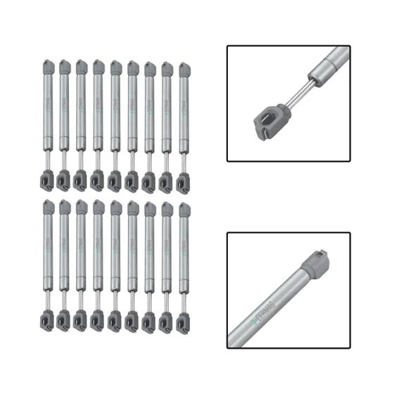 Imagem de 18 Amortecedor Porta Armário Pistão Gás 150N Capacidade 15Kg