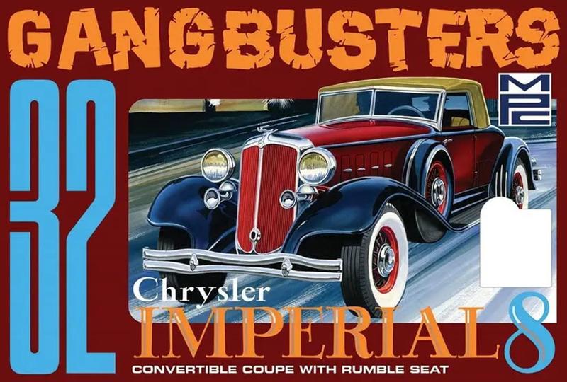 Imagem de 1932 Chrysler Imperial Gang 1/25 Mpc 0926 - Kit para montar e pintar - Plastimodelismo
