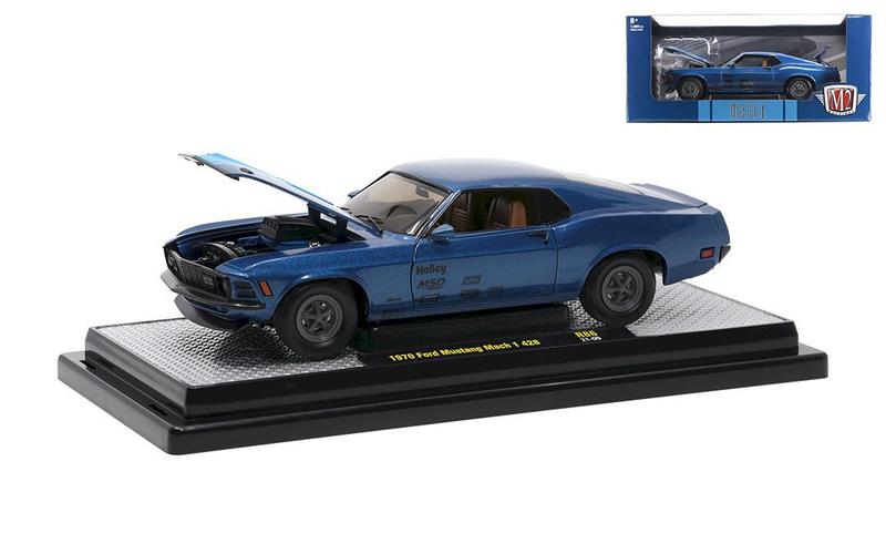 Imagem de 1970 Ford Mustang Mach 1 428 - Release 86 - 1/24 - M2 Machines