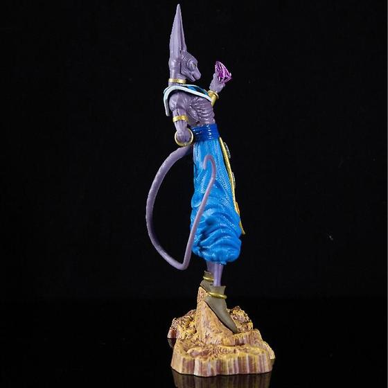 Imagem de 1pc Anime Dragon Ball Z Beerus Figura Super Deus da Destruição