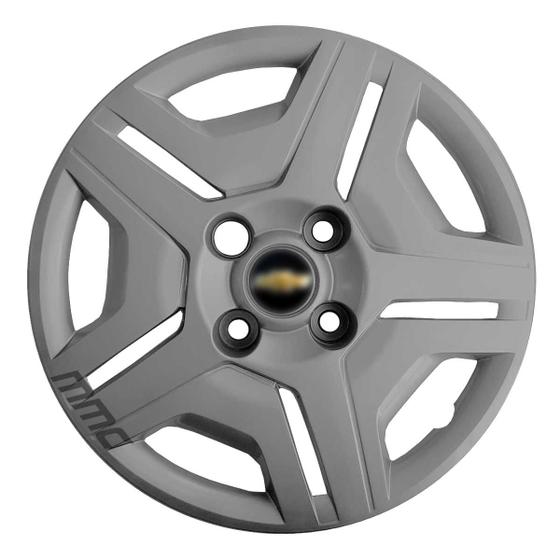 Imagem de 1x Calota CELTA CORSA CLASSIC Aro 13 Grafite com Logo 132cb