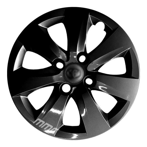Imagem de 1X Calota Etios Hatch Sedan Aro 14 Black Com Emblema 1301
