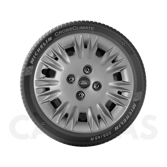 Imagem de 1X Calota New Fiesta Hatch Sedan Aro 15 Grafite 123Cp