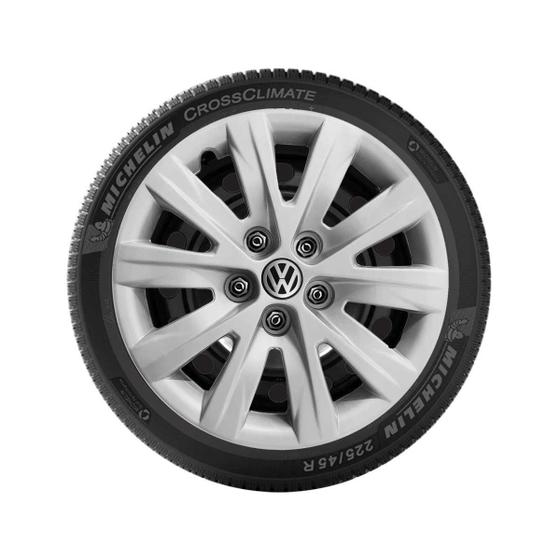 Imagem de 1X Calota Vw Fox Polo 2003 A 2015 Aro 14 Com Emblema 049Cb