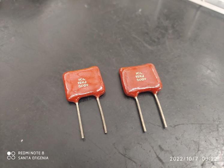 Imagem de 1x Capacitor Mica Prata 12nf/500v = 12k/500v 5% Icl