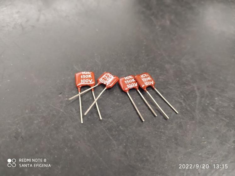 Imagem de 1x Capacitor Mica Prata 150pf/100v 10% Icl