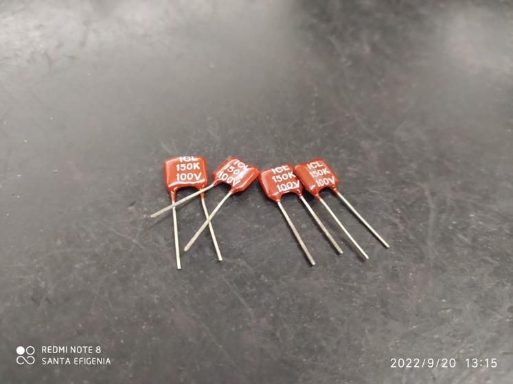 Imagem de 1x Capacitor Mica Prata 150pf/100v 10% Icl