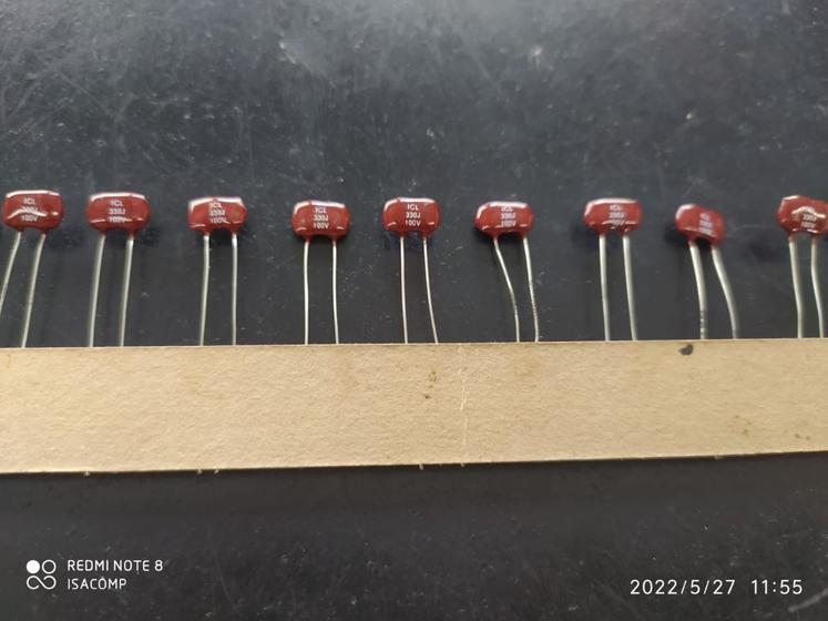Imagem de 1x Capacitor Mica Prata 330pf/100v Icl