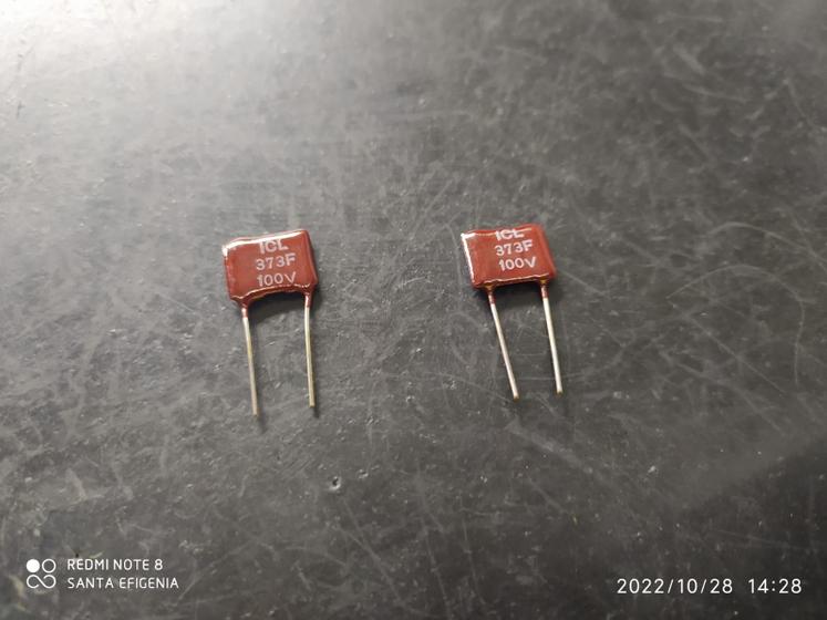 Imagem de 1x Capacitor Mica Prata 373pf/100v 1% Cm2 Icl