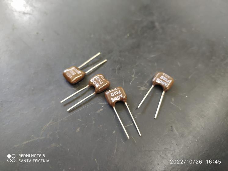 Imagem de 1x Capacitor Mica Prata 510pf/500v 5% Cm1 Icl