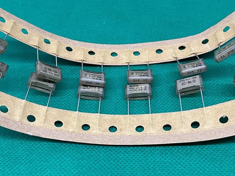 Imagem de 1x Capacitor Poliester 3,3nf/250v = 3k3/250v Y2 Supressor