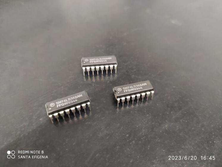Imagem de 1x Circuito Integrado 74ls368an 74ls368 Motorola