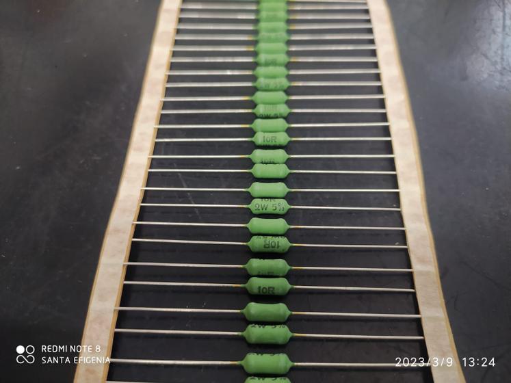 Imagem de 1x Resistor de Fio 10r 2w 5% Ac02