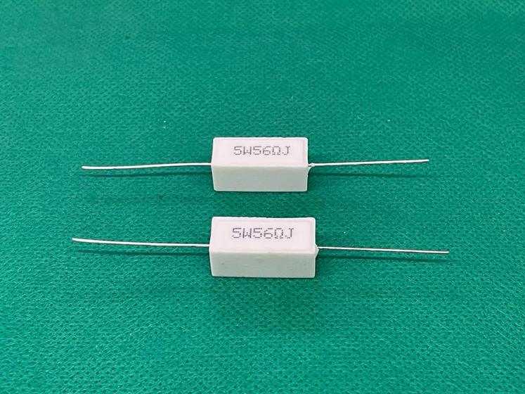 Imagem de 1x Resistor de Porcelana 56r 5w 5%