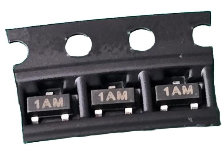 Imagem de 1x Transistor 2n3904 Mmbt3904 1am Smd Sot23 0,2amp 40v