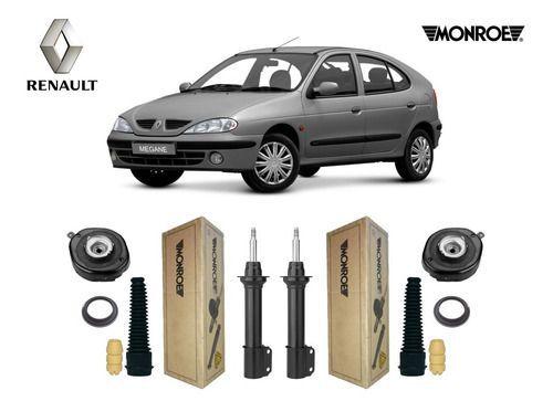 Imagem de 2 Amortecedor Dianteiro + Kits Renault Megane 1996 1997 1998 Monroe