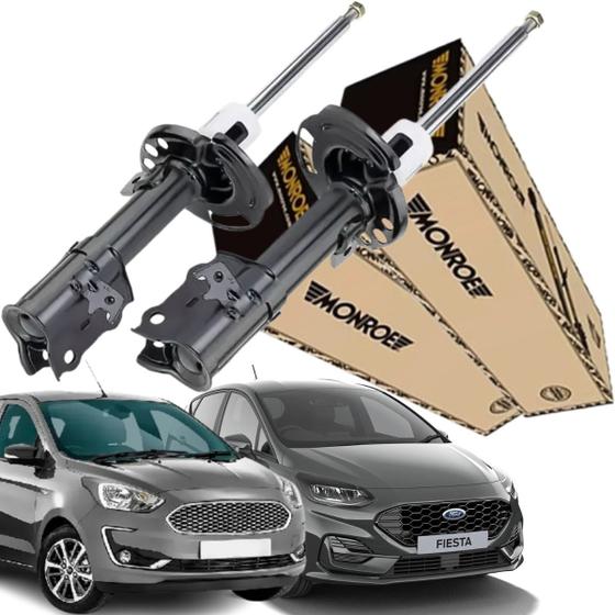 2 Amortecedor Ford New Fiesta Novo Ka Ka+ Dianteiro Original Menor preço em 2 Amortecedor Ford New Fiesta Novo Ka Ka+ Dianteiro Original