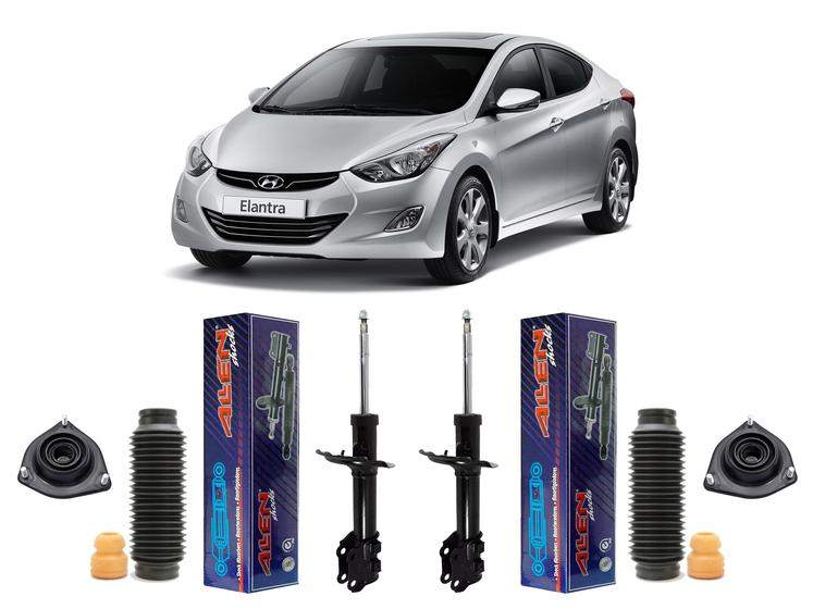 Imagem de 2 Amortecedor Kit Coxim Batente Dianteiro Elantra 2014 15 16