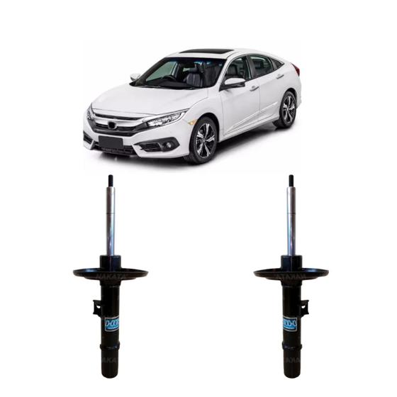 2 Amortecedor Nakata Dianteiro Honda Civic G10 2.0 2018 2019 Menor preço em 2 Amortecedor Nakata Dianteiro Honda Civic G10 2.0 2018 2019