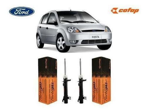 Imagem de 2 Amortecedor Original Cofap Dianteiro Ford Fiesta 2002 2003 2004