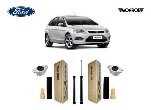 Imagem de 2 Amortecedor Original + Kit Traseiro Ford Focus 2008 A 2013