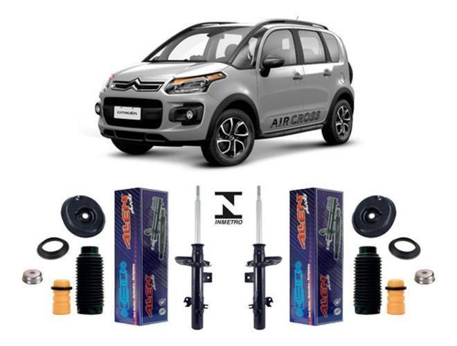 Imagem de 2 Amortecedores Com Kit Dianteiro Aircross 2015 2016 2017 18