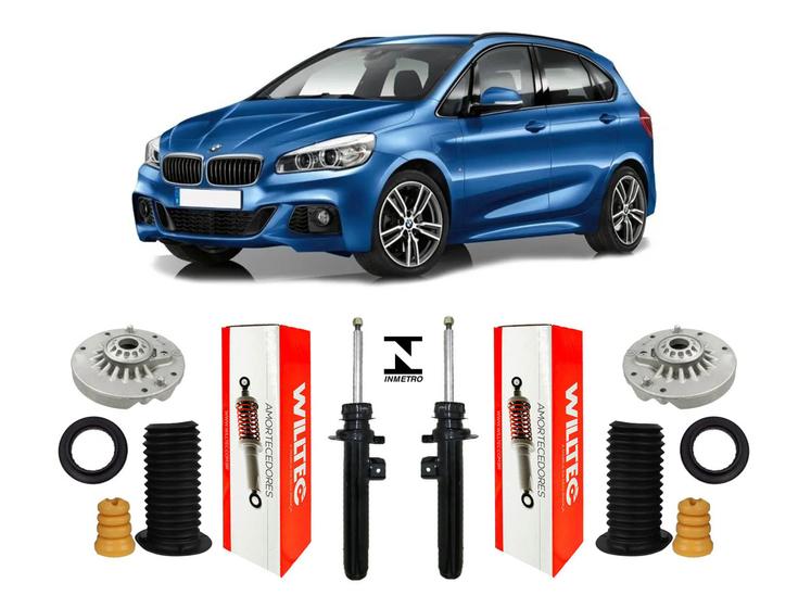 Imagem de 2 Amortecedores Kit Suspensão Dianteira Bmw 225i 2014 A 2016