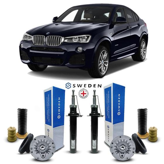 Imagem de 2 Amortecedores Kit Suspensão Dianteira Bmw X3 2014 A 2018