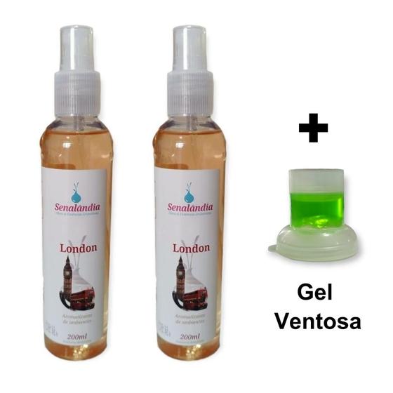 Imagem de 2 Aromatizante Ambiente Odorizador Spray De Borrifar Casa Lar Ar 200ml Marca Senalândia - Envio Já