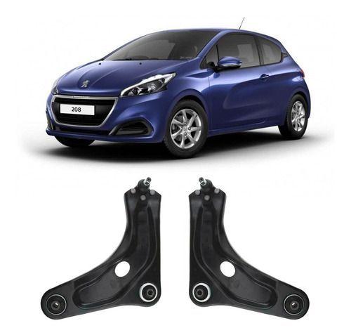 Imagem de 2 Bandeja Leque Suspensão Dianteira Peugeot 208 2013 A 2020