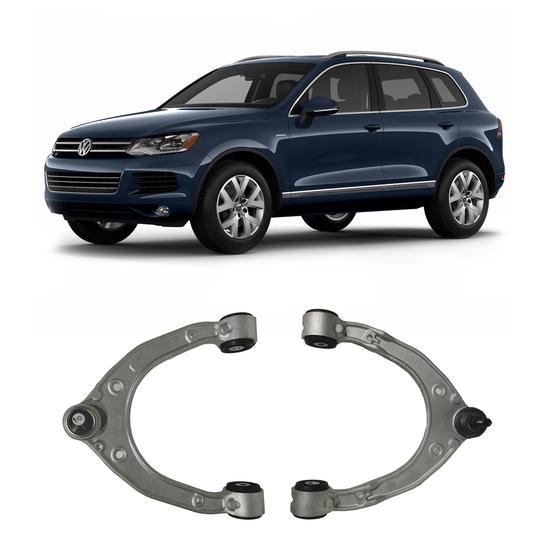 Imagem de 2 Bandeja Suspensão Dianteira Volkswagen Touareg 2011 A 2017