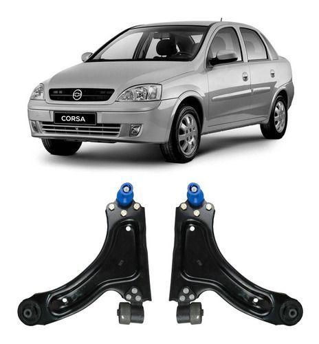 Imagem de 2 Bandejas Dianteira Gm Corsa Sedan 2003 2004 2005 2006 2007