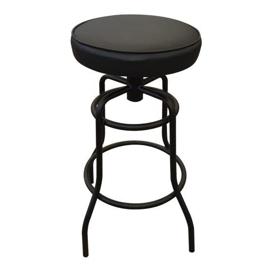 2 Banquetas Giratórias com Assento Preto 75cm de Altura Estilo Industrial é boa?