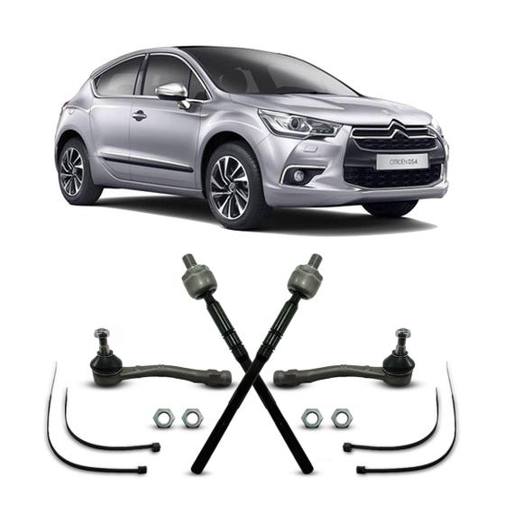 Imagem de 2 Barra Axial + Pivô Direção Citroen DS4 2013 2014 2015 2016