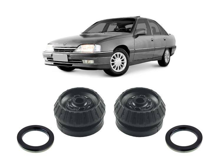 2 Batente Coxim Amortecedor Dianteiro Omega 1996 1997 1998 Auto Flex