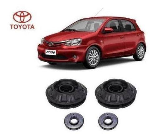 Imagem de 2 Batente Rolamento Suspensão Dianteira Toyota Etios 2012 2013 2014 2015