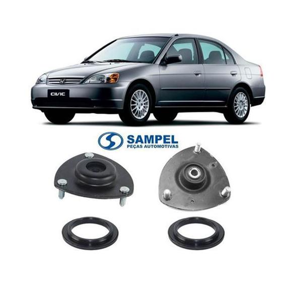 Imagem de 2 Batente Sampel + Rolamento Dianteiro Honda Civic 2001