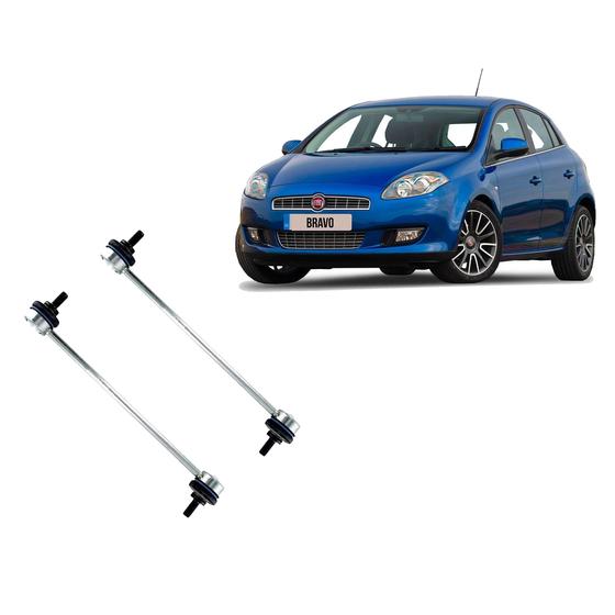 Imagem de 2 Bieleta Suspensão Dianteira Fiat Bravo 2011 2012 2013 2014