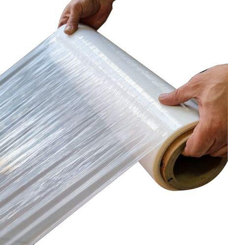 Imagem de 2 Bobinas Filme Stretch Transparente 500 X 0,25 Branco C/ 3kg Esticável