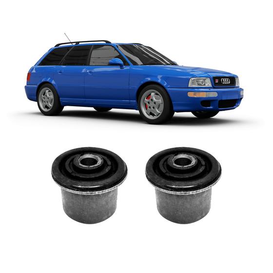 Imagem de 2 Borracha Da Balança Leque Dianteiro Audi 80 1994 1995 1996