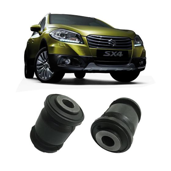 Imagem de 2 Borracha Pequena Leque Dianteiro Suzuki Sx4 2012