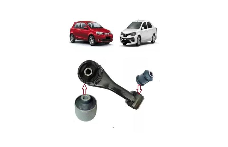 Imagem de 2 Bucha Coxim Torque Cambio Toyota Etios 1.3 E 1.5 2014/2019